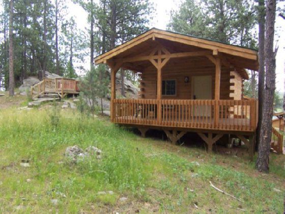 Rock Crest Lodge & Cabins Кастер Экстерьер фото