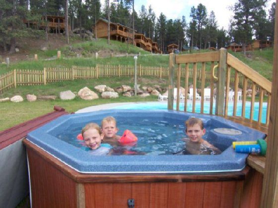 Rock Crest Lodge & Cabins Кастер Экстерьер фото